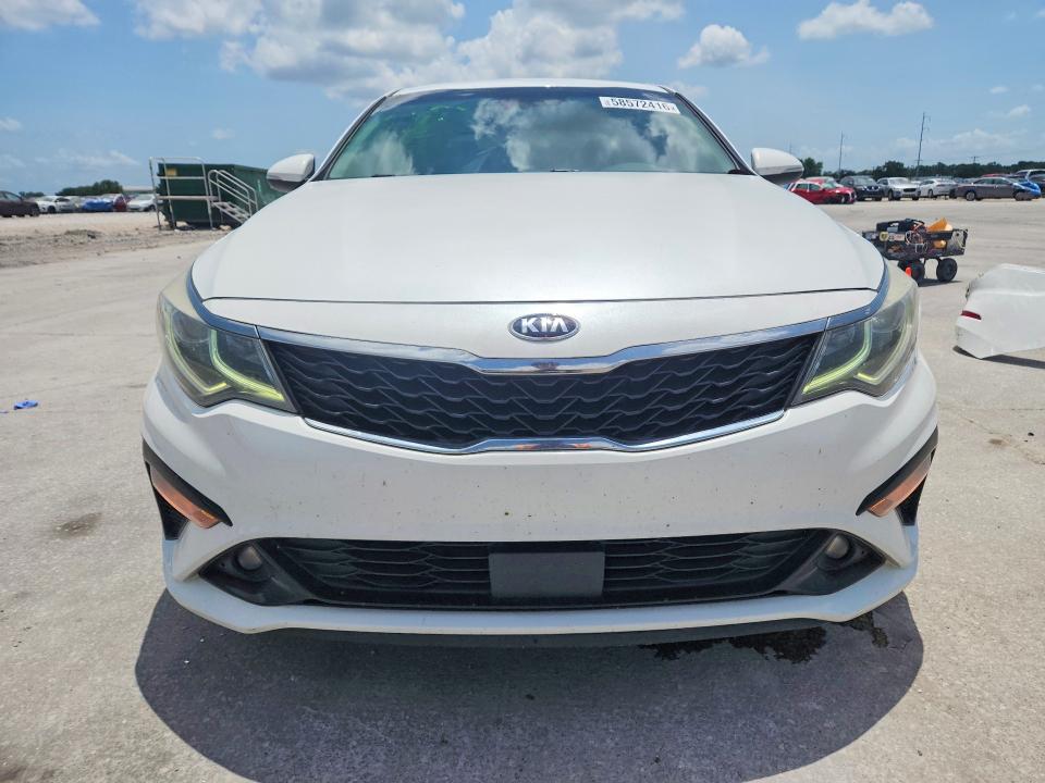2019 Kia Optima VIN 5XXGU4L19KG339629 COPART salvage auction — REAR END, La - Cert Of Title-Salvage, sold $1,600 on 2026-07-08 (photo 5)