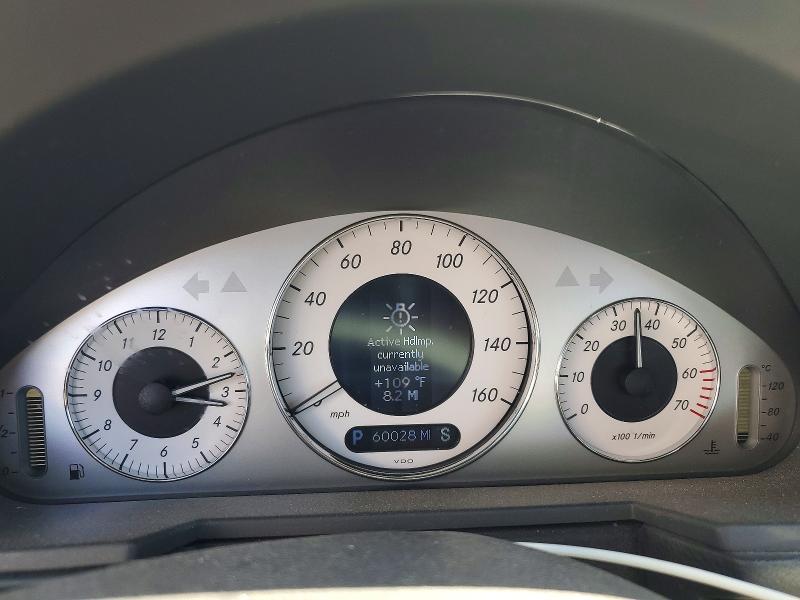 2005 Mercedes-benz E-klasse VIN WDBUF70JX5A728488 COPART salvage auction — FRONT END, Nv - Salvage Title, sold $2,300 on 2026-07-29 (photo 9)