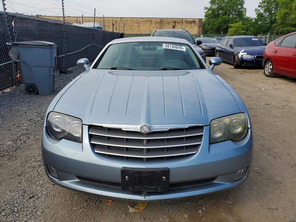 2005 Chrysler Crossfire VIN 1C3AN69L95X055944 COPART salvage auction — REAR END, Ct - Cert Of Title-Salvage, sold $525 on 2026-07-07 (photo 5)