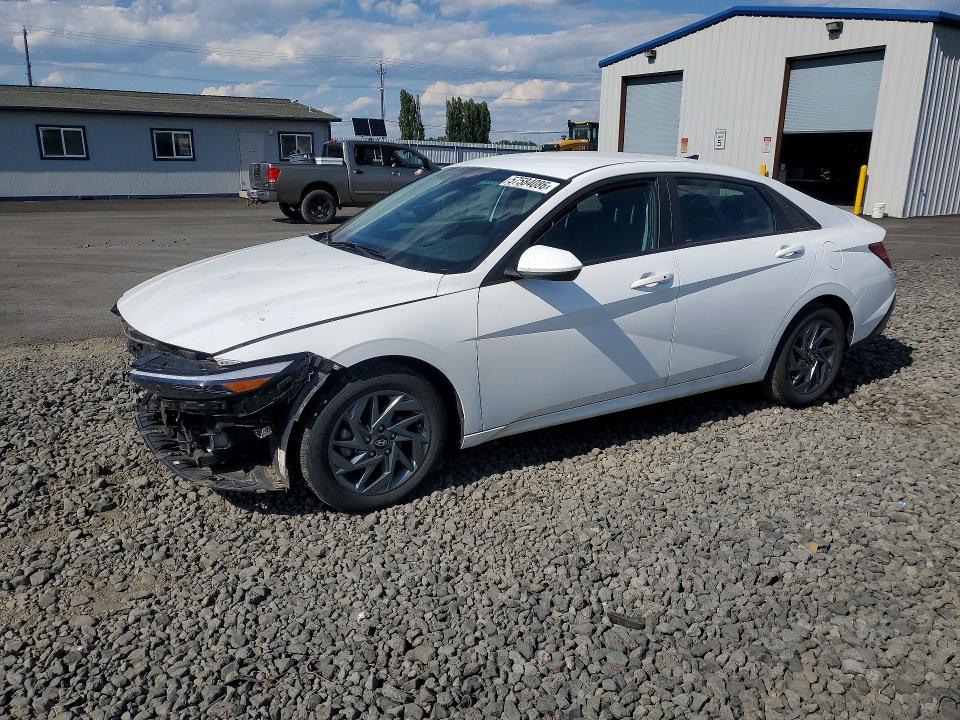 2024 Hyundai Elantra VIN KMHLM4DGXRU752161 COPART salvage auction — FRONT END, Wa - Bill Of Sale, sold $4,000 on 2026-07-29 (photo 1)