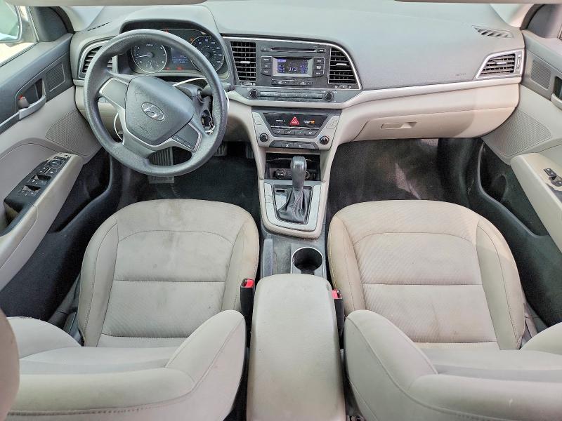 2017 Hyundai Elantra VIN KMHD74LF7HU185992 COPART salvage auction — REAR END, FL - CERTIFICATE OF TITLE, sold $1,350 on 2026-07-09 (photo 8)