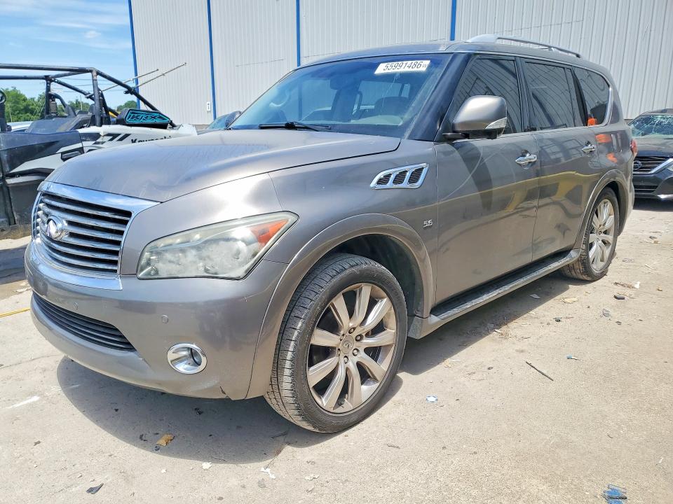 2014 Infiniti Qx80 VIN JN8AZ2NE8E9067060 COPART salvage auction — MINOR DENT/SCRATCHES, Ky - Certificate Of Title, sold $1,700 on 2026-07-29 (photo 1)