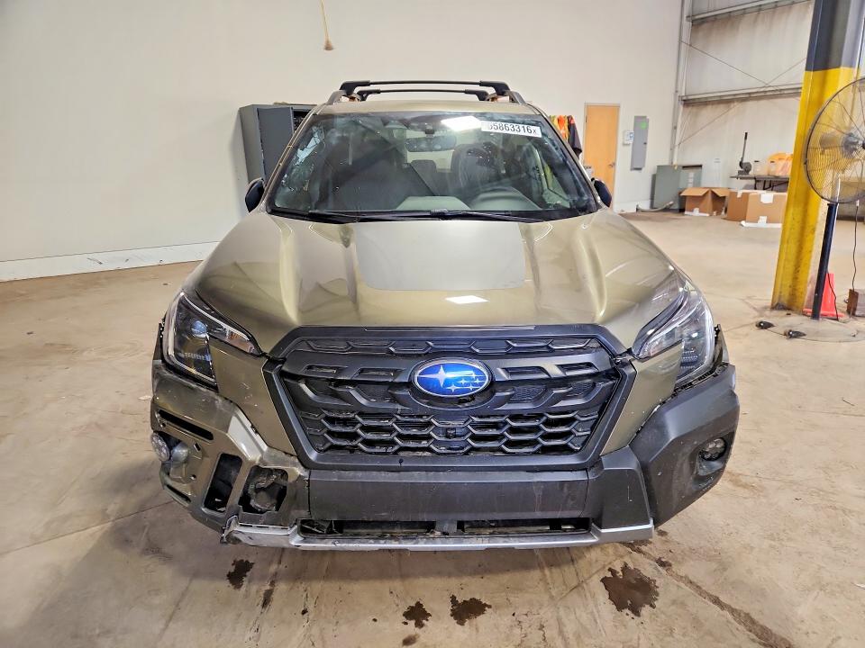 2024 Subaru Forester VIN JF2SKAJC8RH467927 COPART salvage auction — FRONT END, Pa - Certificate Of Salvage, sold $9,700 on 2026-07-15 (photo 5)