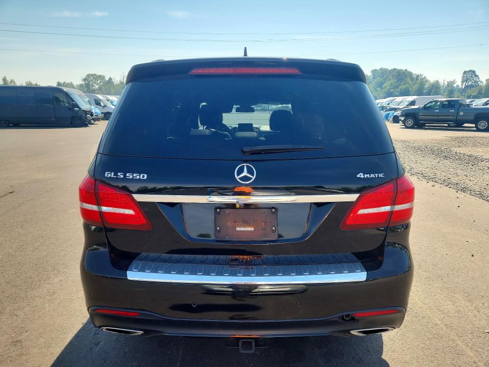 2018 Mercedes-benz Gls-klasse VIN 4JGDF7DE1JB076438 COPART salvage auction — MINOR DENT/SCRATCHES, Nj - Certificate Of Title, sold $4,100 on 2026-07-29 (photo 6)