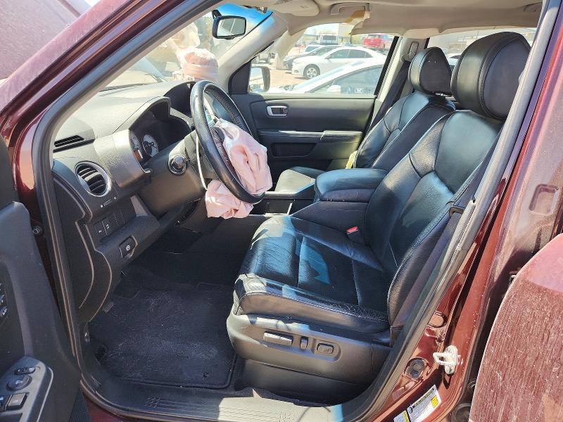 2009 Honda Pilot VIN 5FNYF38999B006352 COPART salvage auction — FRONT END, Nv - Salvage Title, sold $625 on 2026-07-02 (photo 7)