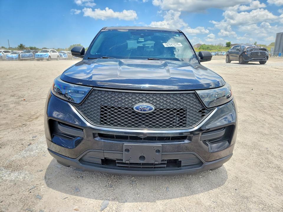 2020 Ford Explorer VIN 1FM5K8AW4LGC13610 COPART salvage auction — MINOR DENT/SCRATCHES, Fl - Cert Of Title-Police, sold $2,150 on 2026-07-02 (photo 5)