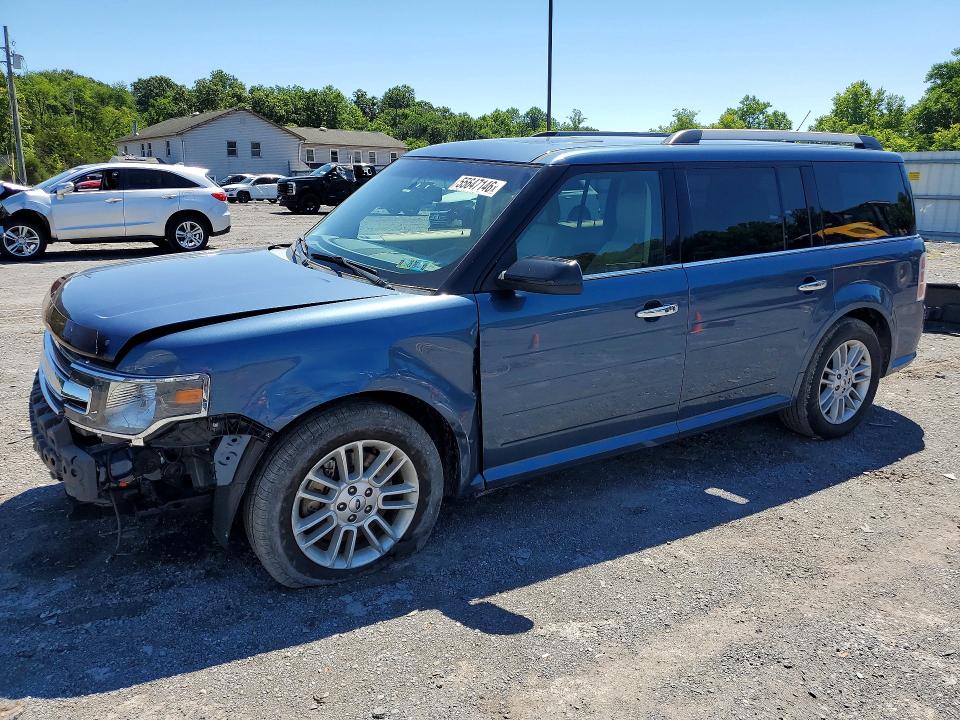 2019 Ford Flex VIN 2FMGK5C88KBA00476 COPART salvage auction — FRONT END, Pa - Certificate Of Salvage, sold $3,050 on 2026-07-09 (photo 1)