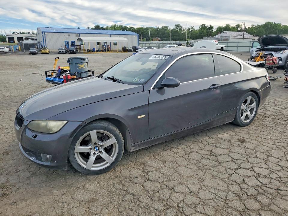 2008 BMW 3 series VIN WBAWV53598PF95501 COPART salvage auction — REAR END, PA - CERT OF SALV-R=RECONSTRUCTED, sold $400 on 2026-07-10 (photo 1)