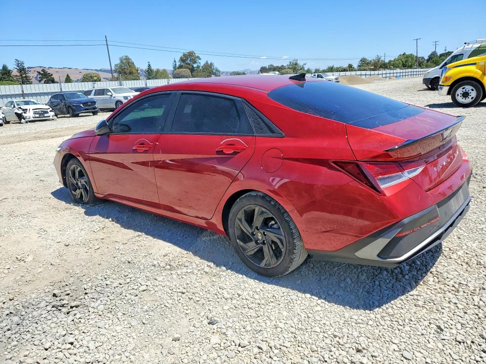 2026 Hyundai Elantra VIN KMHLM4DG8TU099479 COPART salvage auction — UNDERCARRIAGE, Ca - Salvage Certificate, sold $275 on 2026-07-28 (photo 2)