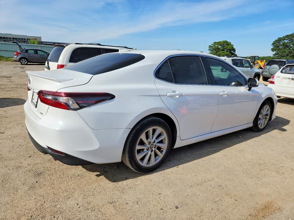 2024 Toyota Camry VIN 4T1C11AKXRU237712 COPART salvage auction — HAIL, TX - CERTIFICATE OF TITLE, sold $9,000 on 2026-07-28 (photo 3)