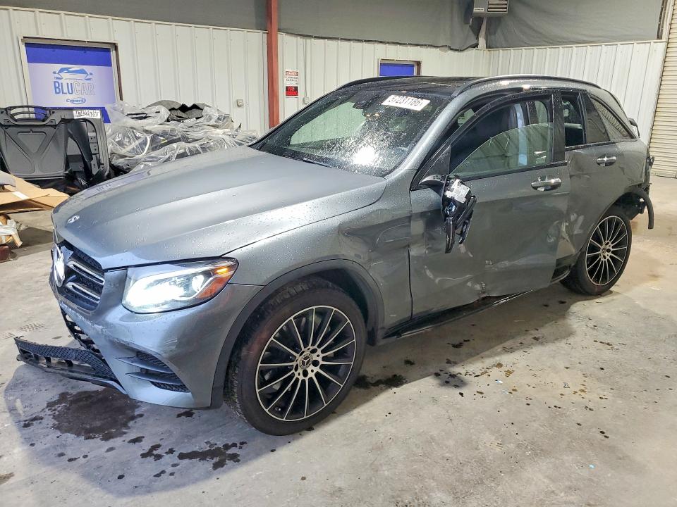 2019 Mercedes-benz Glc VIN WDC0G4KB9KV148696 COPART salvage auction — REAR END, Ar - Cert Of Title-Salvage, sold $3,350 on 2026-07-31 (photo 1)