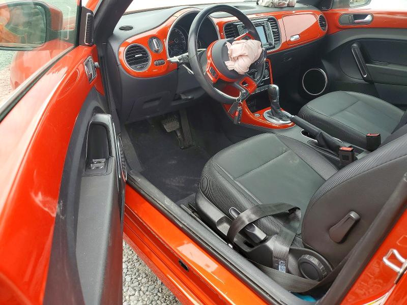 2017 Volkswagen Beetle VIN 3VW517AT2HM823149 COPART salvage auction — FRONT END, Nc - Salvage Certificate Of Title, sold $775 on 2026-07-23 (photo 8)