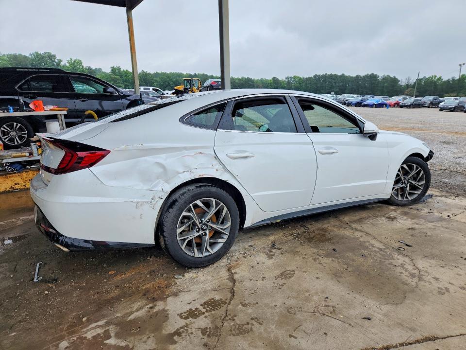 2020 Hyundai Sonata VIN 5NPEF4JAXLH053895 COPART salvage auction — FRONT END, Al - Cert Of Title-Salvage Title, sold $1,150 on 2026-07-14 (photo 3)