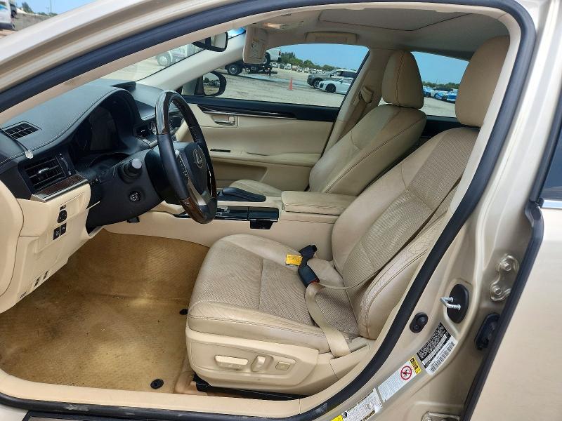 2013 Lexus ES VIN JTHBK1GG6D2020550 COPART salvage auction — REAR END, Fl - Cert Of Title Slvg Rebuildable, sold $4,900 on 2026-07-07 (photo 7)