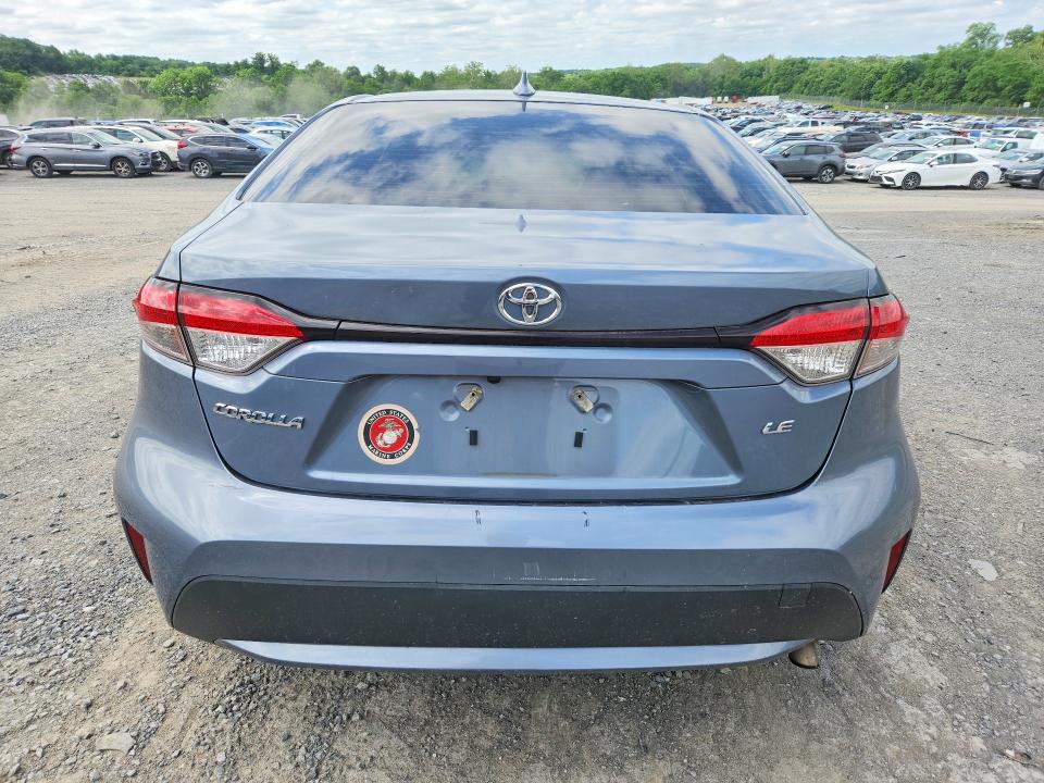 2022 Toyota Corolla VIN JTDEPMAE5N3001623 COPART salvage auction — FRONT END, Pa - Certificate Of Salvage, sold $5,900 on 2026-07-10 (photo 6)