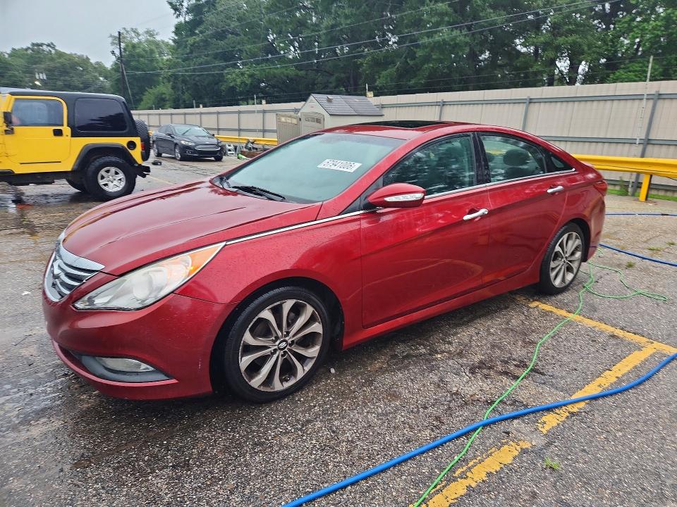 2014 Hyundai Sonata VIN 5NPEC4AC8EH811617 COPART salvage auction — FRONT END, Al - Cert Of Title-Salvage Title, sold $250 on 2026-07-27 (photo 1)