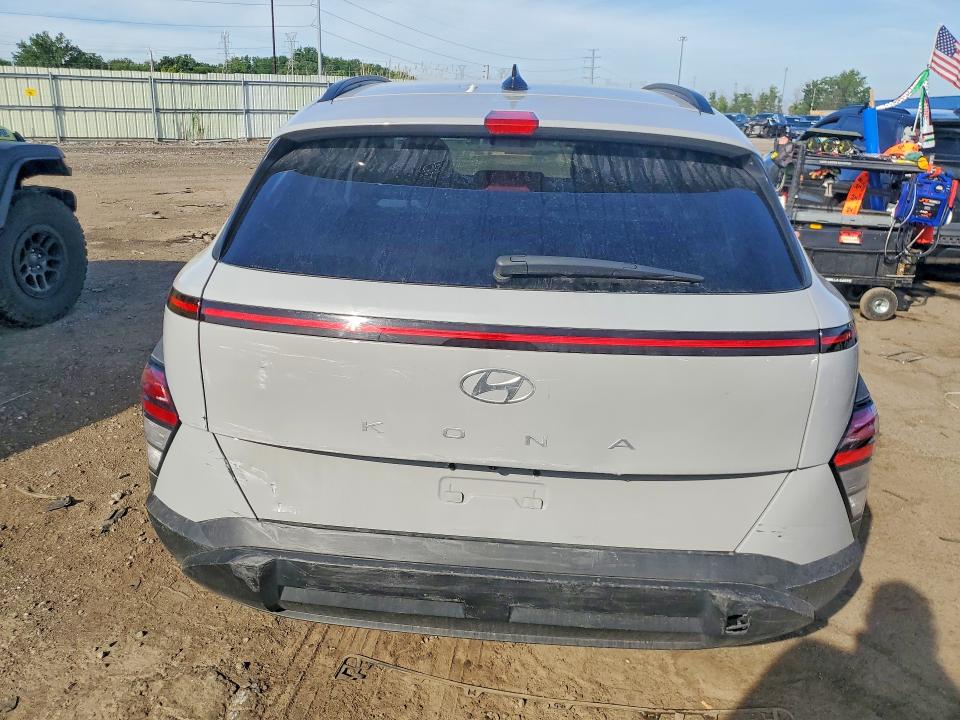 2025 Hyundai Kona VIN KM8HB3AB5SU285123 COPART salvage auction — FRONT END, Fl - Cert Of Title Slvg Rebuildable, sold $7,600 on 2026-07-22 (photo 6)