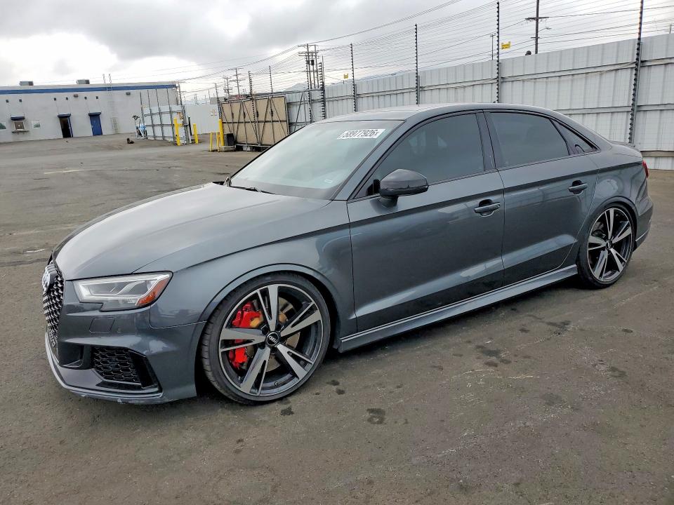 2019 Audi Rs3 VIN WUABWGFF2KA905884 COPART salvage auction — MINOR DENT/SCRATCHES, Ca - Dis/Dlr/Exp Only Clean Title (P), sold $23,300 on 2026-07-07 (photo 1)