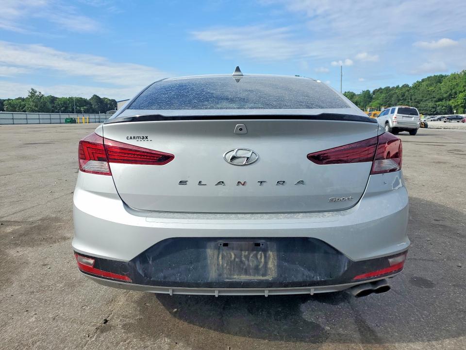 2020 Hyundai Elantra VIN KMHD04LB2LU085101 COPART salvage auction — SIDE, Nc - Salvage Certificate Of Title, sold $2,600 on 2026-07-28 (photo 6)