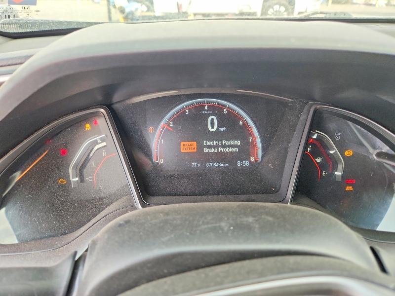 2019 Honda VIN 2HGFC3A53KH755530 COPART salvage auction — FRONT END, NM - CERT OF TITLE-SALVAGE (P), sold $6,000 on 2026-07-02 (photo 9)
