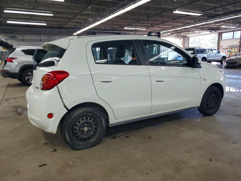 2015 Mitsubishi Mirage VIN ML32A3HJ0FH010173 COPART salvage auction — NORMAL WEAR, Il - Certificate Of Title, sold $600 on 2026-07-13 (photo 3)