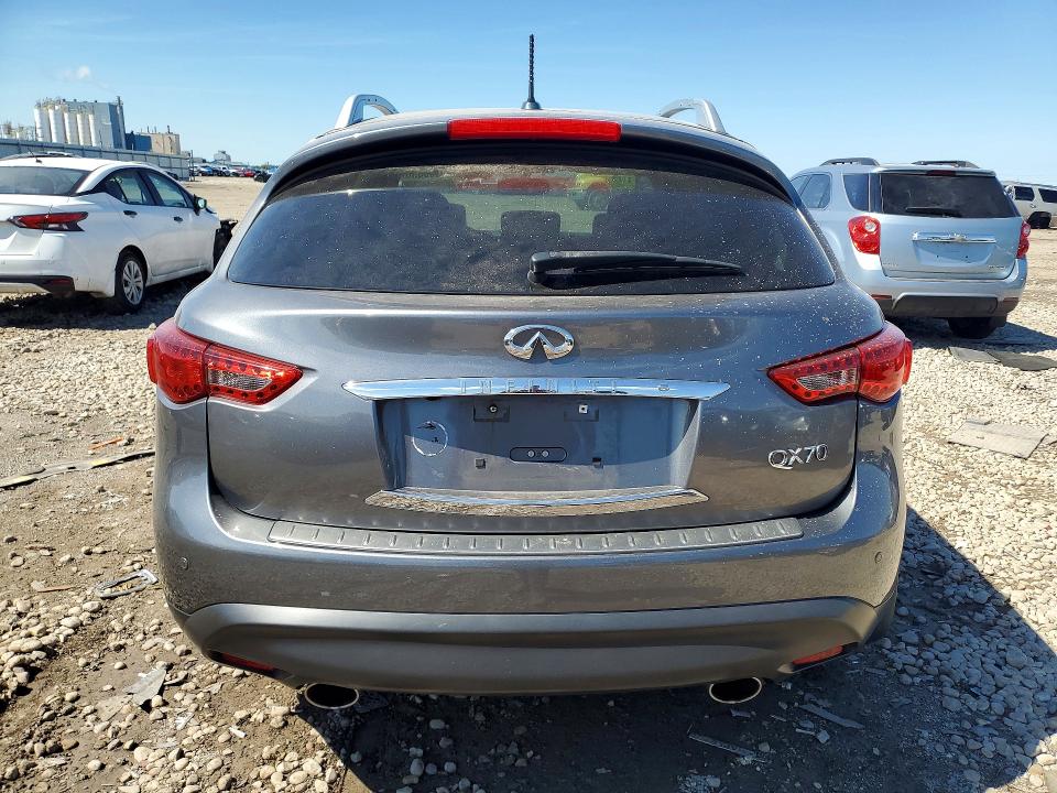 2017 Infiniti VIN JN8CS1MW9HM416052 COPART salvage auction — FRONT END, Il - Salvage Certificate, sold $1,050 on 2026-07-29 (photo 6)