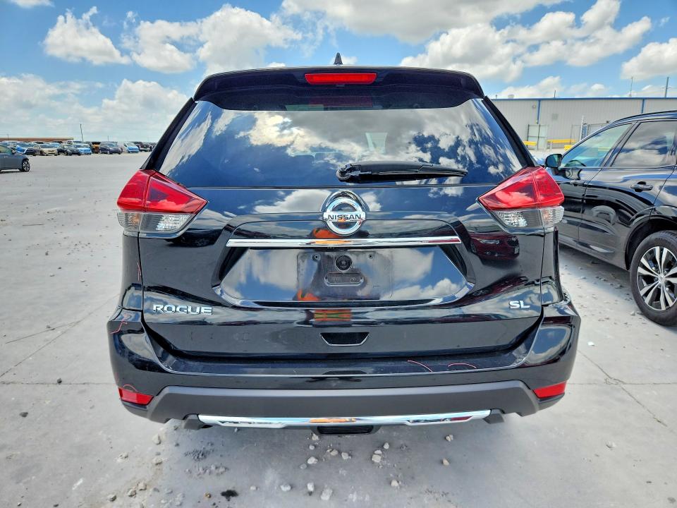 2017 Nissan Rogue VIN JN8AT2MT0HW400066 COPART salvage auction — FRONT END, Tx - Salvage Vehicle Title, sold $2,800 on 2026-07-25 (photo 6)