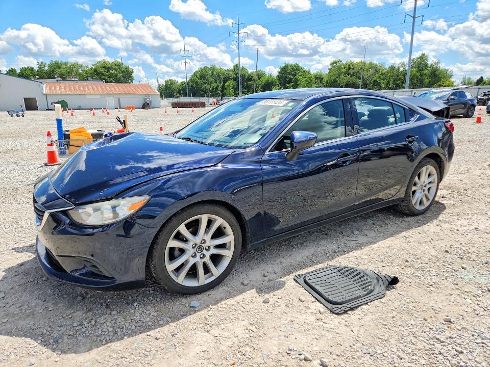 2016 Mazda 6 VIN JM1GJ1V52G1419638 — COPART salvage auction photo