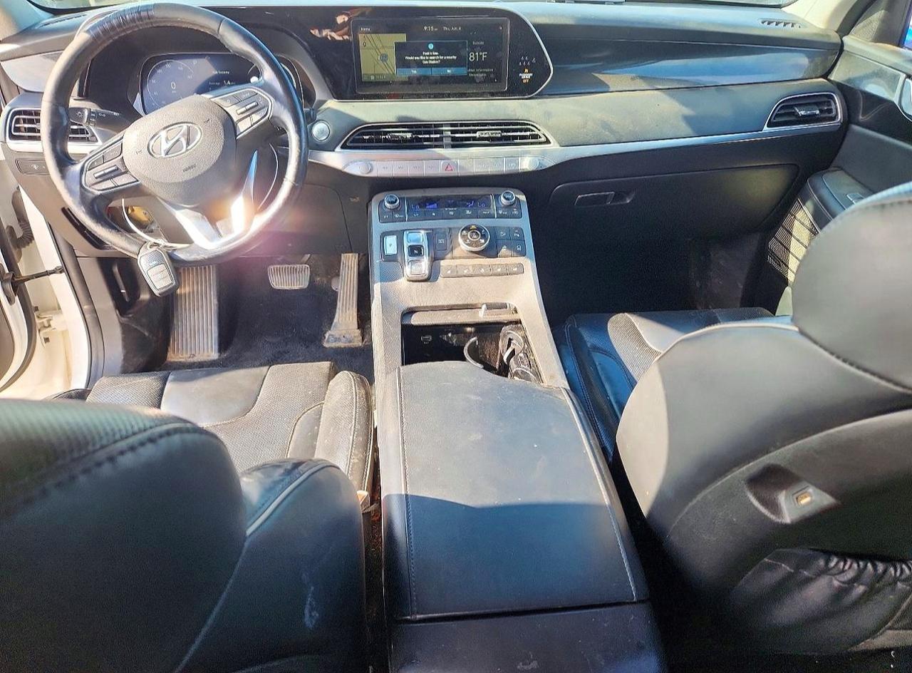 2021 Hyundai Palisade VIN KM8R5DHE0MU206249 COPART salvage auction — Normal Wear, TX - CERTIFICATE OF TITLE, sold $9,700 on 2026-07-08 (photo 8)