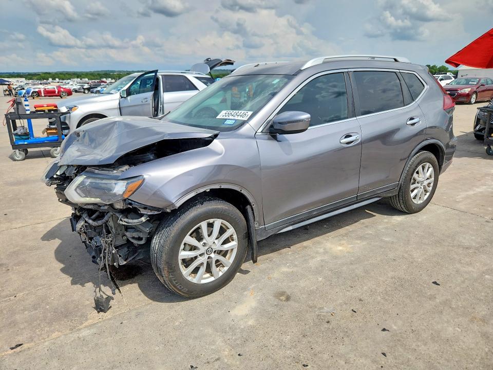 2019 Nissan Rogue VIN KNMAT2MT6KP505272 COPART salvage auction — FRONT END, Tx - Salvage Vehicle Title, sold $1,550 on 2026-07-06 (photo 1)