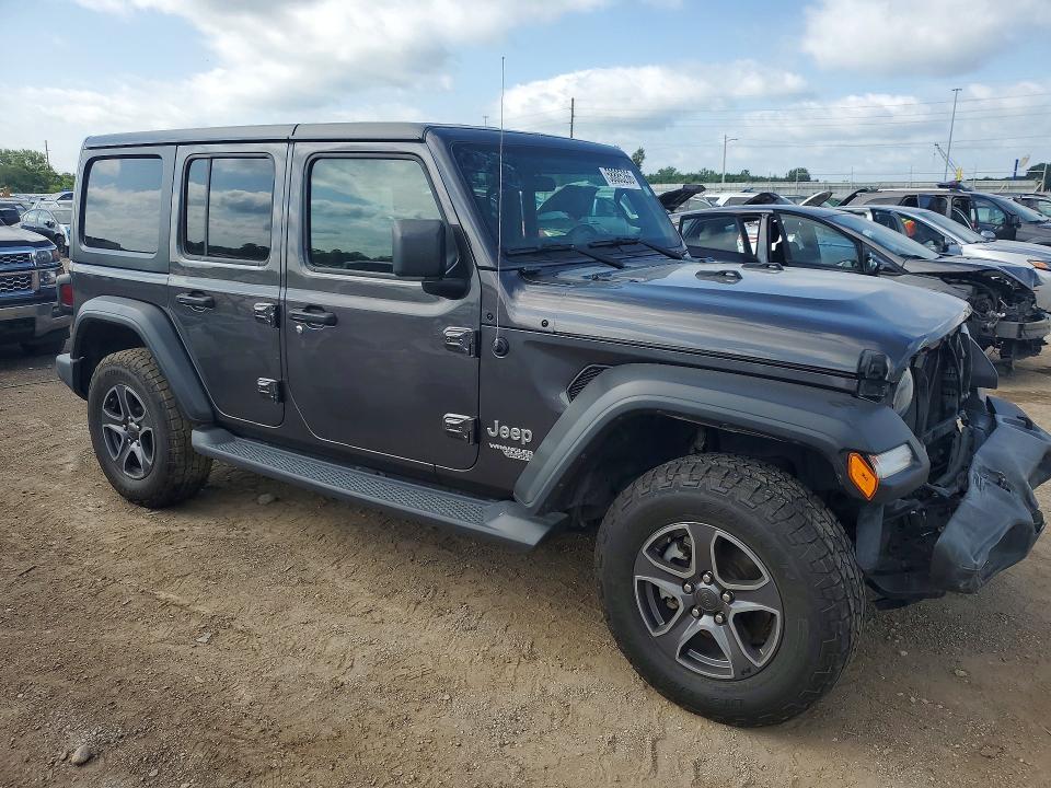 2018 Jeep Wrangler / VIN 1C4HJXDG7JW317174 COPART salvage auction — FRONT END, IA - CERT OF TITLE-SALVAGE TITLE, sold $10,300 on 2026-07-31 (photo 4)