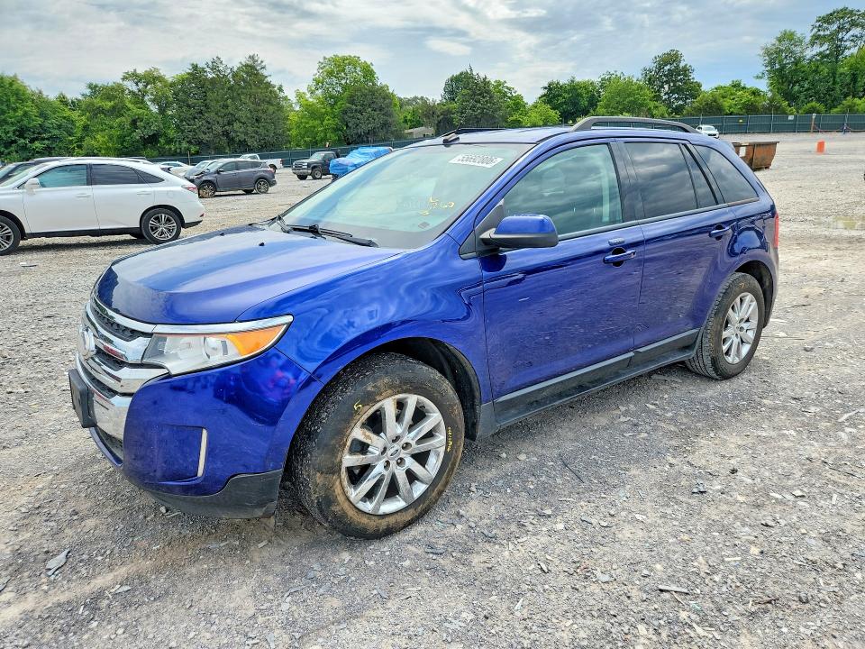 2014 Ford Edge VIN 2FMDK3J92EBA22707 COPART salvage auction — UNDERCARRIAGE, Tn - Salvage Certificate, sold $650 on 2026-07-02 (photo 1)