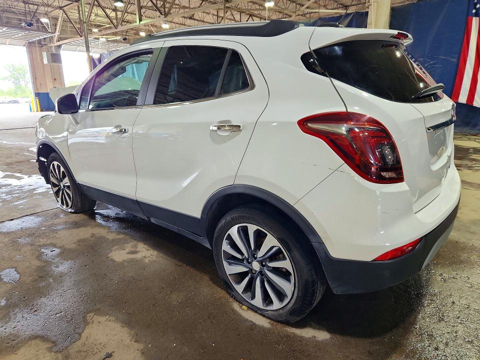 2022 Buick Encore VIN KL4CJESM0NB500415 COPART salvage auction — FRONT END, MI - CERTIFICATE OF TITLE, sold $300 on 2026-07-16 (photo 2)