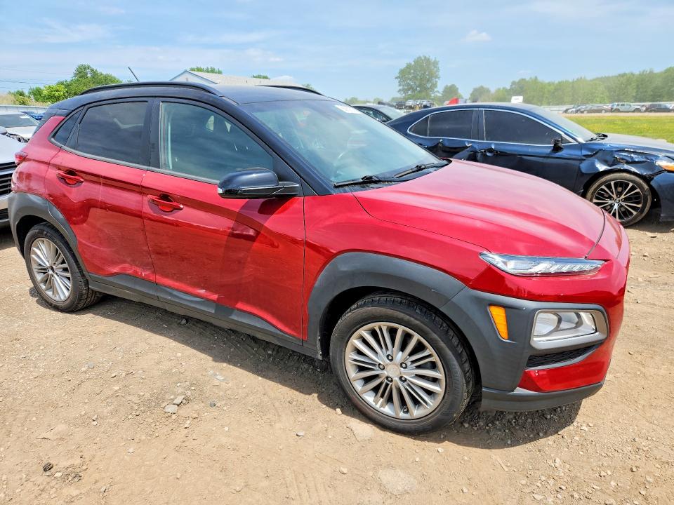 2020 Hyundai Kona VIN KM8K2CAA4LU588621 COPART salvage auction — HAIL, Oh - Cert Of Title-Salvage, sold $5,500 on 2026-07-20 (photo 4)