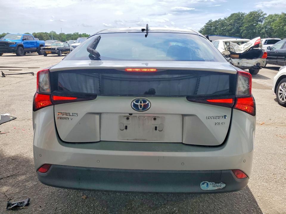 2019 Toyota Prius VIN JTDL9RFU9K3011064 COPART salvage auction — FRONT END, Ga - Cert Of Title-Salvage, sold $2,450 on 2026-07-17 (photo 6)