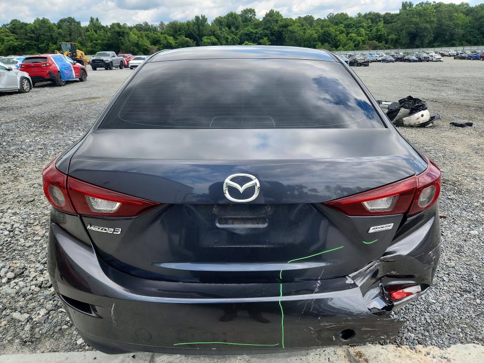 2016 Mazda 3 VIN JM1BM1U76G1339120 COPART salvage auction — REAR END, Ga - Cert Of Title-Salvage, sold $1,950 on 2026-07-30 (photo 6)