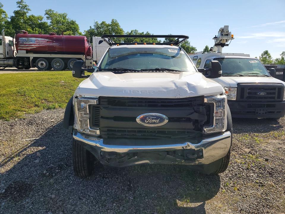 2019 Ford F-550 super duty VIN 1FDUF5HT3KEF85427 COPART salvage auction — FRONT END, Pa - Certificate Of Salvage, sold $9,400 on 2026-07-15 (photo 5)