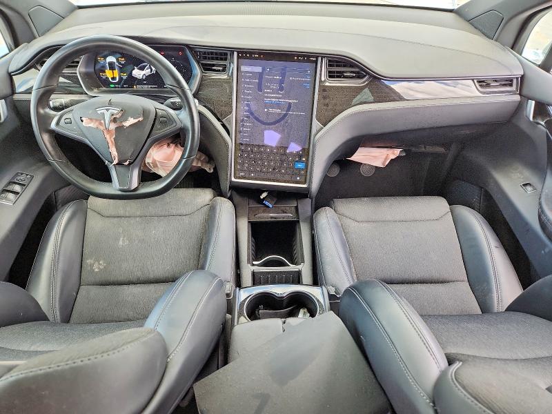2018 Tesla Model x VIN 5YJXCDE21JF101252 COPART salvage auction — FRONT END, Tx - Certificate Of Title (P), sold $6,000 on 2026-07-02 (photo 8)