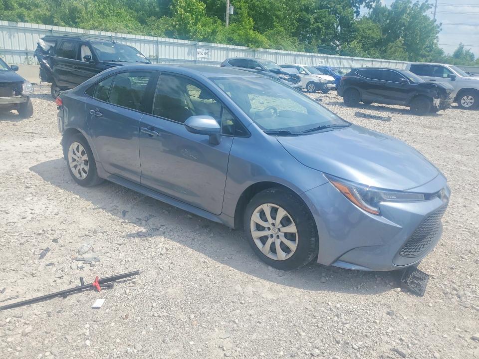 2021 Toyota VIN JTDEPMAE0MJ139838 COPART salvage auction — REAR END, Mo - Salvage Certificate Of Title, sold $8,500 on 2026-07-31 (photo 4)