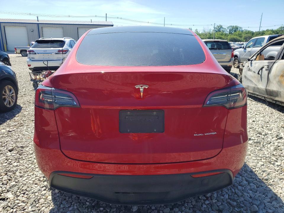 2022 Tesla VIN 7SAYGDEE5NF339441 COPART salvage auction — FRONT END, MA - CERT OF TITLE-SALVAGE, sold $8,700 on 2026-07-31 (photo 6)