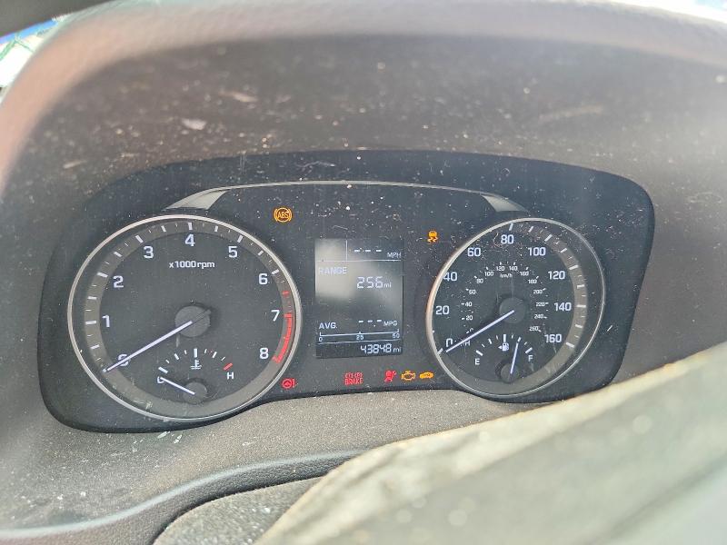 2017 Hyundai VIN KMHD74LF6HU400715 COPART salvage auction — FRONT END, Al - Cert Of Title-Salvage Title, sold $750 on 2026-07-20 (photo 9)