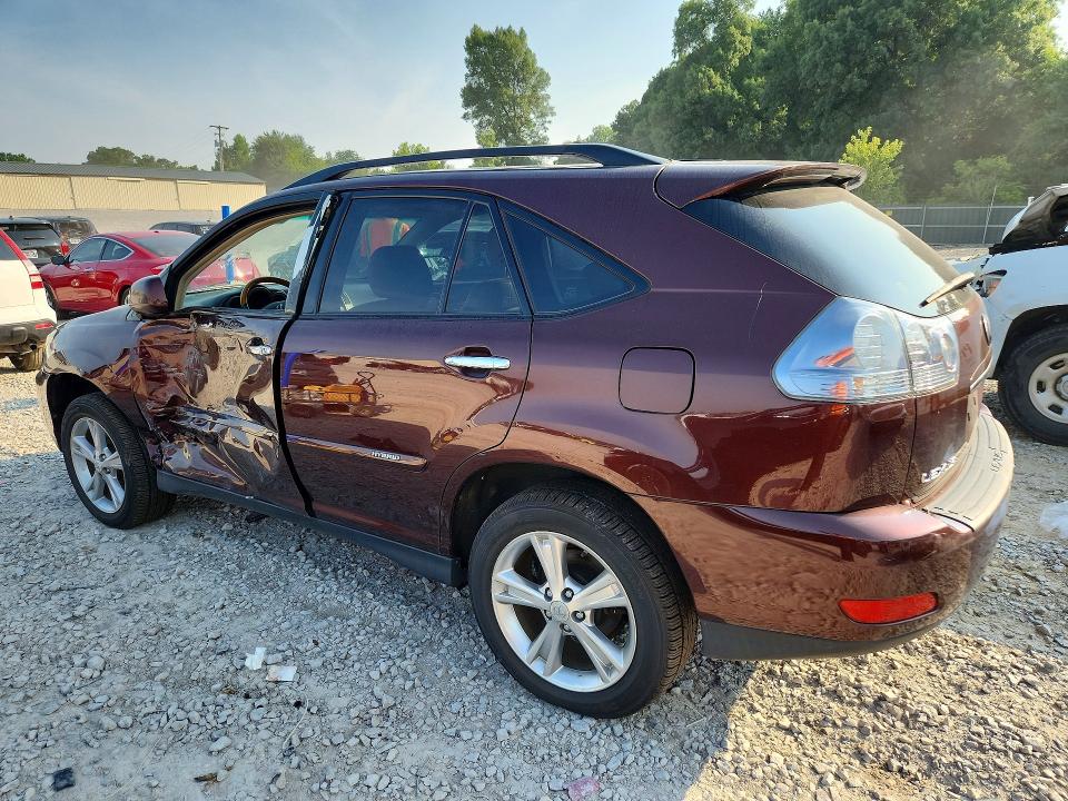 2008 Lexus Rx 400h VIN JTJHW31U182857834 COPART salvage auction — SIDE, Oh - Cert Of Title-Salvage, sold $1,900 on 2026-07-07 (photo 2)