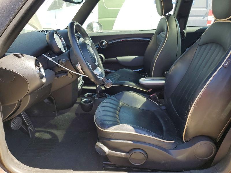 2008 Mini Cooper VIN WMWMM33548TP89226 COPART salvage auction — SIDE, CA - SALVAGE CERTIFICATE, sold $60 on 2026-07-21 (photo 7)
