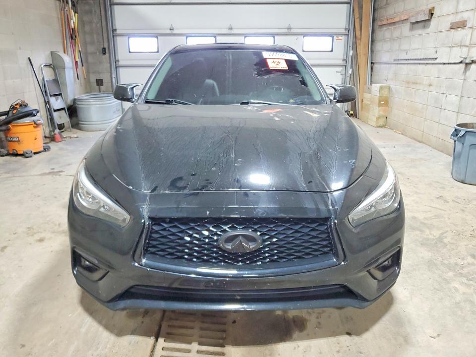 2018 Infiniti Q50 VIN JN1EV7AR3JM430986 COPART salvage auction — SIDE, Mn - Cert Of Title-Salvage, sold $4,200 on 2026-07-07 (photo 5)