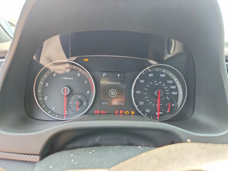 2017 Hyundai Elantra VIN KMHD04LB9HU345646 COPART salvage auction — FRONT END, Ct - Cert Of Title-Parts Only Salva, sold $550 on 2026-07-17 (photo 9)