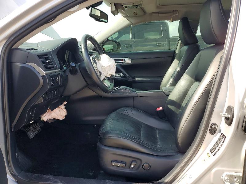 2012 Lexus Ct VIN JTHKD5BH8C2068647 COPART salvage auction — FRONT END, TX - SALVAGE VEHICLE TITLE, sold $2,150 on 2026-07-10 (photo 7)