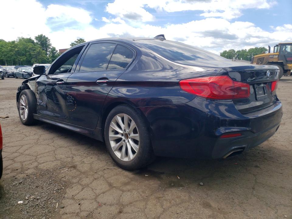 2017 BMW 5er VIN WBAJE7C38HWA03399 COPART salvage auction — SIDE, Ct - Cert Of Title-Salvage, sold $10,700 on 2026-07-17 (photo 2)