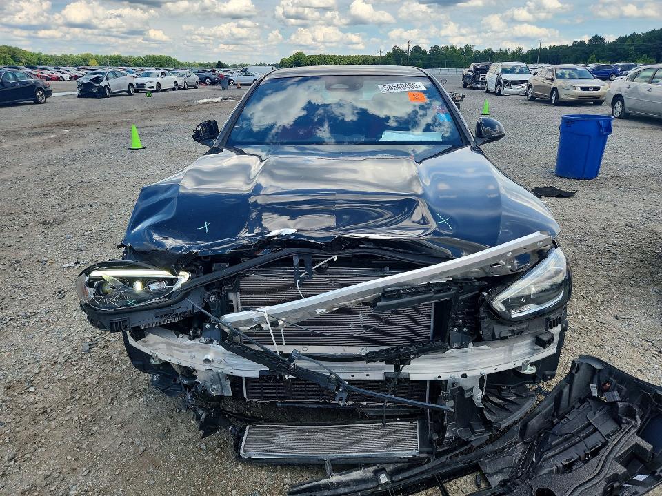 2023 Mercedes-benz C-klasse amg VIN W1KAF8HB5PR148440 COPART salvage auction — FRONT END, Nc - Salvage Certificate Of Title, sold $10,400 on 2026-07-27 (photo 5)