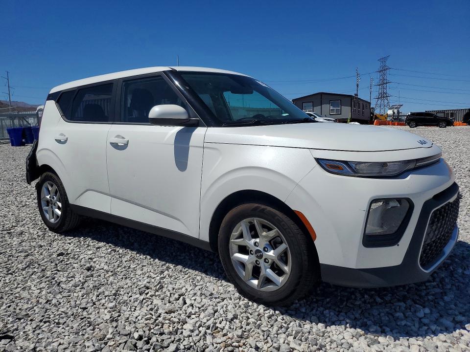 2022 Kia Soul VIN KNDJ23AU1N7160887 COPART salvage auction — REAR END, Nv - Salvage Title, sold $2,550 on 2026-07-15 (photo 4)