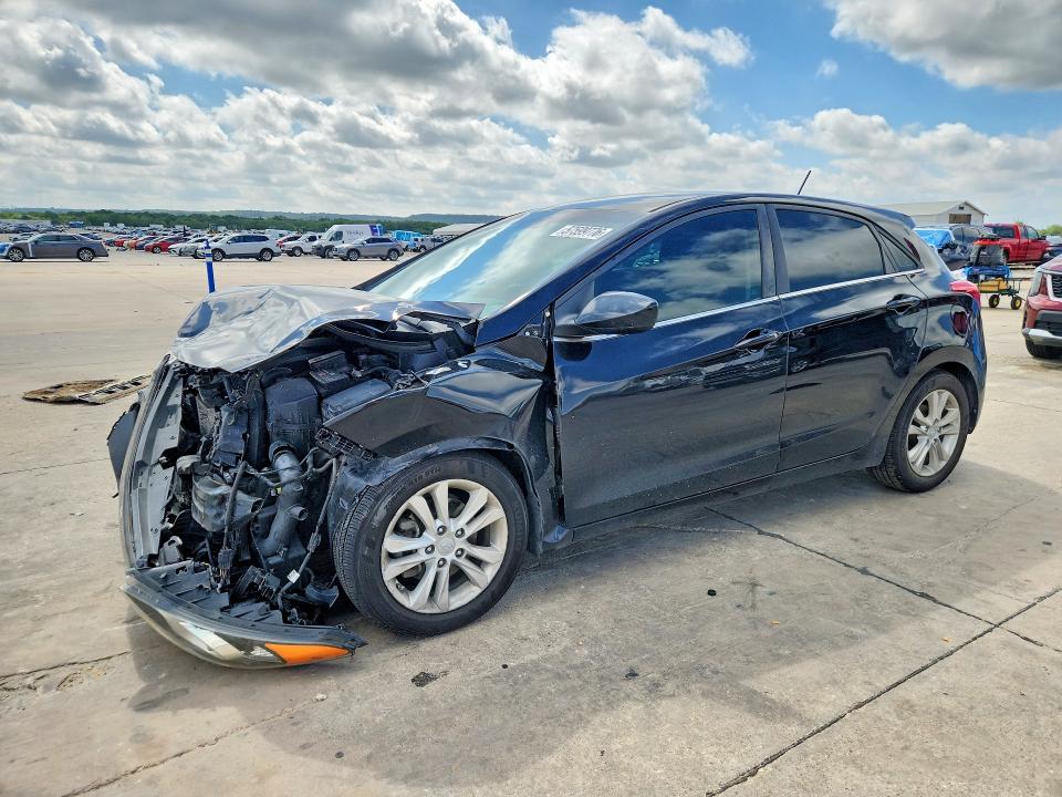 2014 Hyundai VIN KMHD35LH0EU181510 COPART salvage auction — FRONT END, Tx - Salvage Vehicle Title, sold $300 on 2026-07-27 (photo 1)